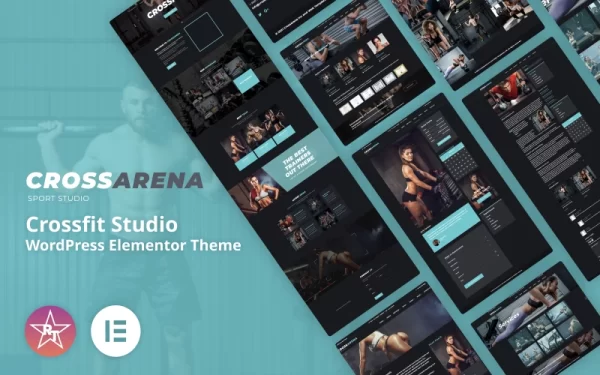 Cross Arena Crossfit Studio WordPress Elementor Theme WordPress Theme 1.0.0 GPL Theme
