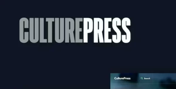 CulturePress  – Art Culture WordPress Theme 1.4 GPL Theme