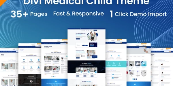 Curex Medical WordPress Woocommerce Divi Child Theme WordPress Theme 2.5.1 GPL Plugins