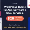 Custar Software App WordPress Theme 1.2.3 GPL Theme