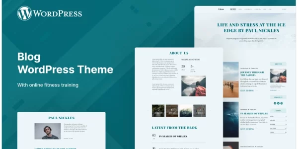 Cutura Modern Blog WordPress Theme 1.0 GPL Theme
