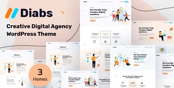 Dgita Creative Digital Agency WordPress Theme 1.0 GPL Theme