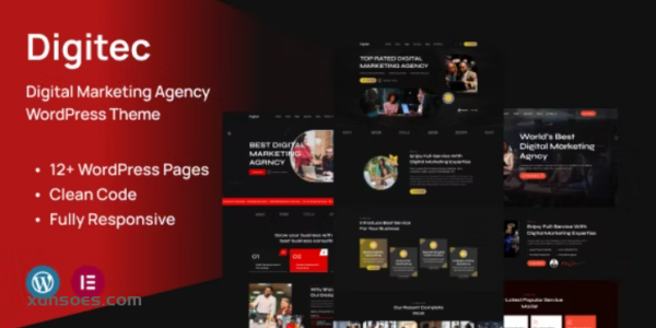 Digitec Business Agency WordPress Theme 1.0 GPL Theme