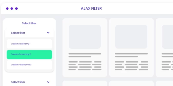 Divi Ajax Filter Divi Ajax Filter plugin for WooCommerce and Custom Posts 2.3 GPL Plugins