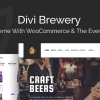 Divi Brewery 1.0.2 GPL Theme