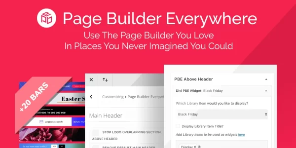 Divi Page Builder Everywhere 3.1.13 GPL Plugins