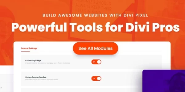 Divi Pixel Powerful Tools for Divi Pros 2.29.2 GPL Plugins