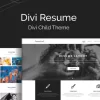 Divi Resume 1.0.2 GPL Theme