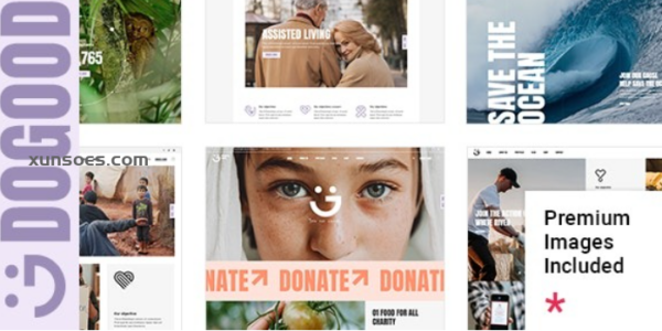 DoGood Charity Nonprofit Theme 1.0 GPL Theme