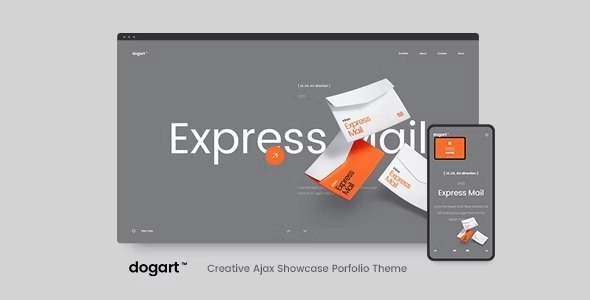 Dogart Personal Portfolio WordPress Theme 1.0 GPL Theme