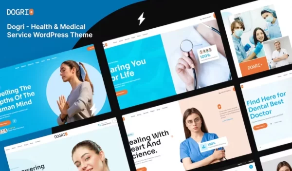 Dogri – Health Medical Service WordPress Theme 1.0.0 GPL Theme