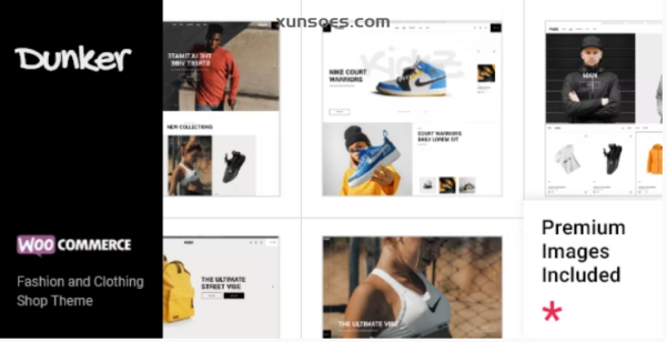 Dunker Fashion and Clothing Shop Theme 1.4 GPL Theme