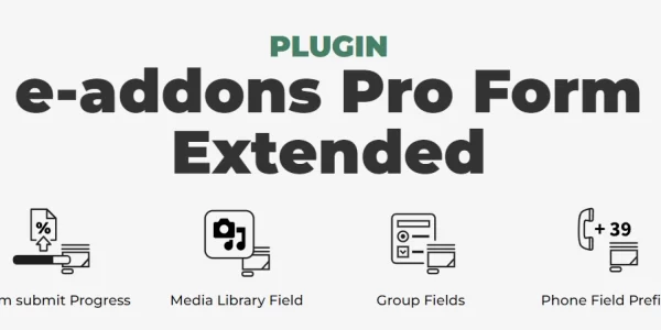 E-addons Pro Form Extended 2.4 GPL Plugins