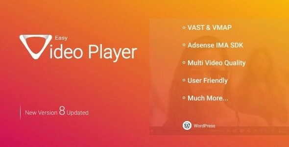 Easy Video Player WordPress Plugin 9.3.1 GPL Plugins