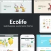 Ecolife Organic WooCommerce WordPress Theme 1.0.5 GPL Theme