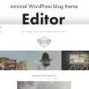 Editor Blog A WordPress Blog Theme for Bloggers 1.6.1 GPL Theme