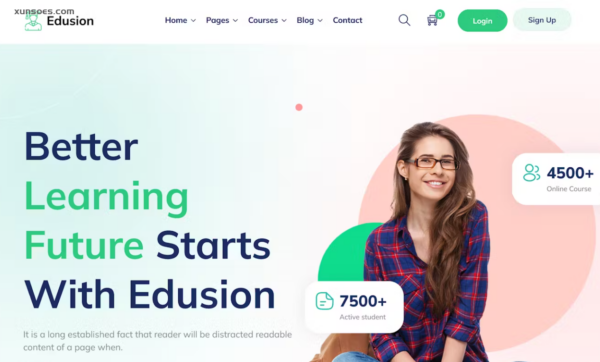 Edusion – Education LMS WordPress Theme 1.4 GPL Theme