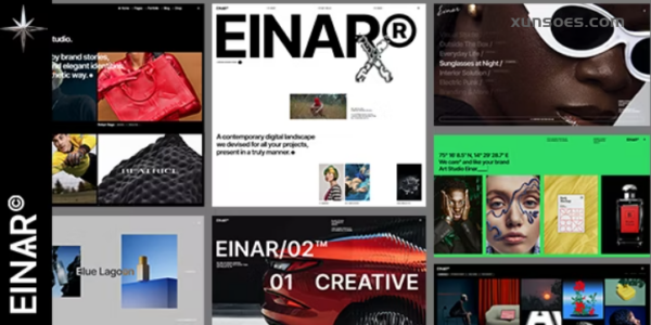 Einar Design Agency WordPress Theme 1.0.0 GPL Theme