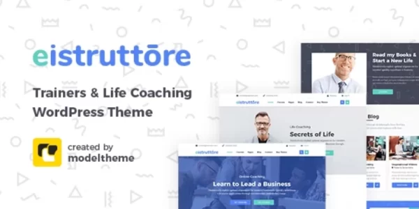 Eistruttore Speaker and Life Coach WordPress Theme 1.6.0 GPL Theme