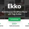 Ekko Multi-Purpose WordPress Theme with Page Builder 4.0 GPL Theme