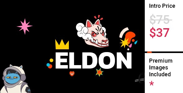Eldon Artist Portfolio Theme 1.0 GPL Theme