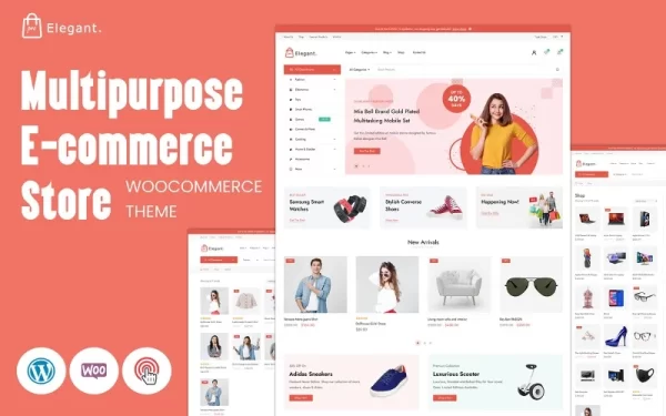 Elegant Shop Pro- Minimal, Fast and Multipurpose WooCommerce WordPress Theme 1.0.0 GPL Theme