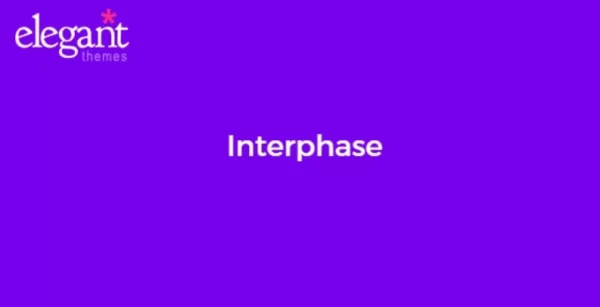 Elegant Themes Interphase 5.1.13 GPL Theme