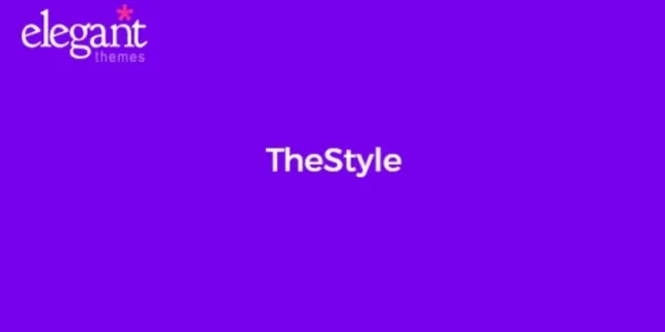 Elegant Themes TheStyle 4.2.14 GPL Theme