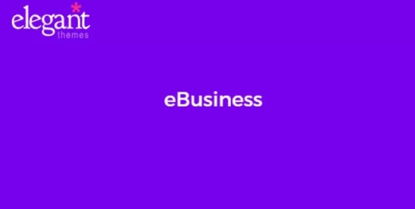 Elegant Themes eBusiness 6.8.13 GPL Theme