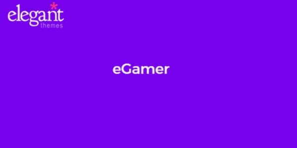 Elegant Themes eGamer 6.3.13 GPL Theme