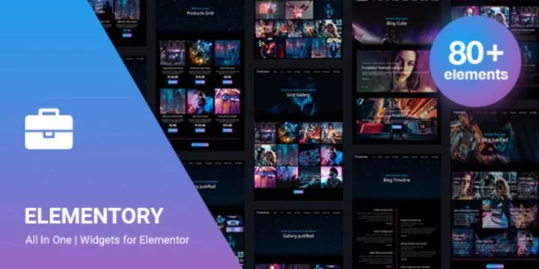 Elementory Elementor Ultimate Addons 4.0 GPL Plugins