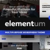 Elementum MultiPurpose High-Perfomance WP Theme 1.0.0 GPL Theme