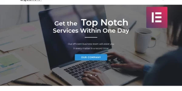 Equanto Business Consulting WordPress Elementor Theme WordPress Theme 1.0.0 GPL Theme