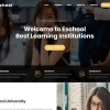 Eschool Education, University School WordPress Theme 1.1.0 GPL Theme