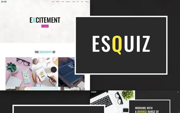Esquiz Design Studio WordPress Theme 1.0.0 GPL Theme