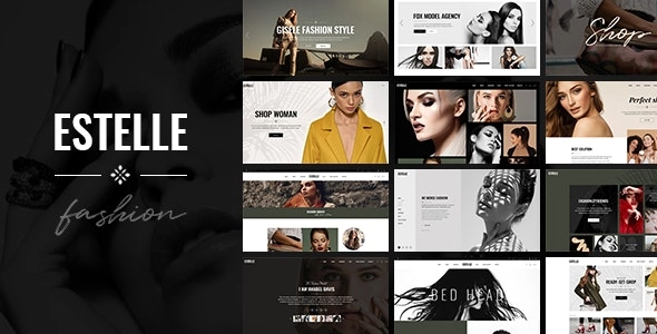 Estelle Fashion and Modelling Agency Theme 1.0 GPL Theme