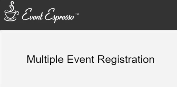 Event Espresso Multiple Event Registration 2.0.20 GPL Plugins