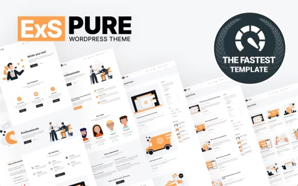 ExS Business Agency and Blogging WordPress Theme 2.0.3 GPL Theme