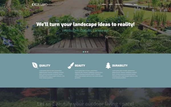 Exdesimo Landscape Multipurpose Modern WordPress Elementor Theme WordPress Theme 1.0.0 GPL Theme
