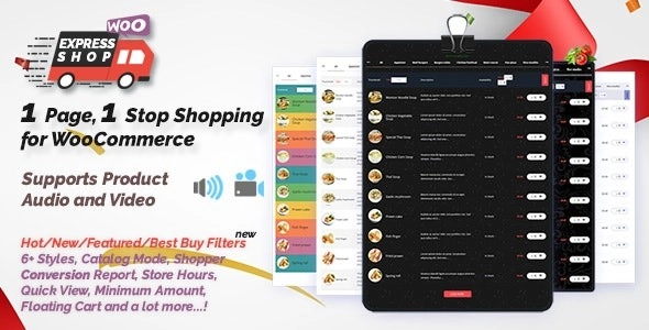 Express Shop for WooCommerce with Audio Video 9.5.2 GPL Plugins