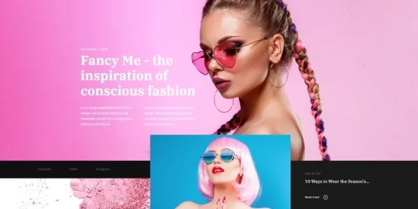 Fancy Me Fashion Blog WordPress Elementor Theme WordPress Theme 1.0.0 GPL Theme