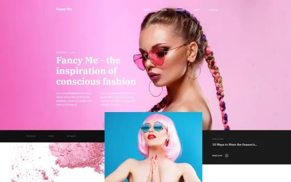 Fancy Me Fashion Blog WordPress Elementor Theme WordPress Theme 1.0.0 GPL Theme