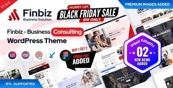 Finbiz Consulting Business WordPress Theme 1.7.0 GPL Theme