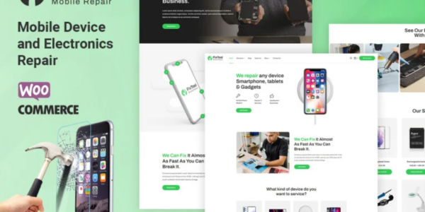 Fixtools Electronics, Mobile and Repair Service WooCommerce Theme 1.0.0 GPL Theme