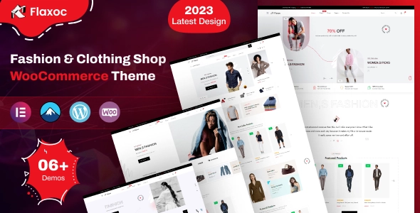 Flaxoc Fashion Store WooCommerce Theme 1.0 GPL Theme