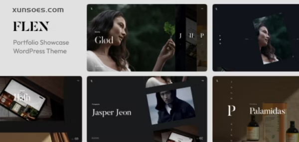 Flen Creative Agency Personal Portfolio WordPress Theme 1.1 GPL Theme