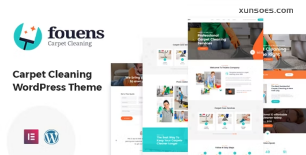 Fouens Carpet Cleaning WordPress Theme 1.3 GPL Theme