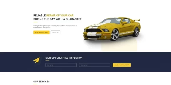 Fraks Car Repair Multipurpose Classic WordPress Elementor Theme WordPress Theme 1.0.0 GPL Theme