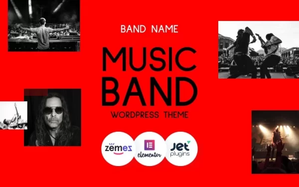 Freebone WordPress Music Band WordPress Theme 1.0.1 GPL Theme