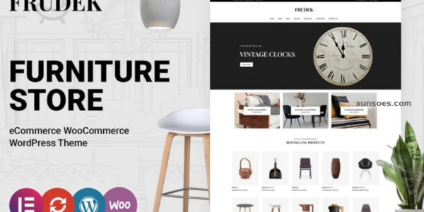 Frudek Home Decor and Furniture WooCommerce Theme 1.0 GPL Theme